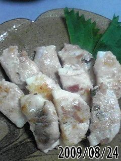 山芋と梅肉の豚肉巻き-レシピのメイン写真