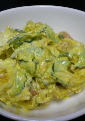 レンジでチン♪手抜きのかぼちゃサラダ-レシピのメイン写真