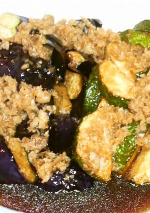 揚げ茄子のニンニク醤油がけ-レシピのメイン写真