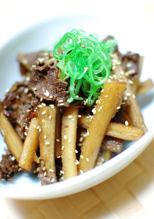 牛蒡の香りがぎゅ~っと☆しみ込んだ煮物-レシピのメイン写真