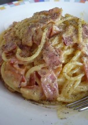 粉チーズでカルボナーラ-レシピのメイン写真