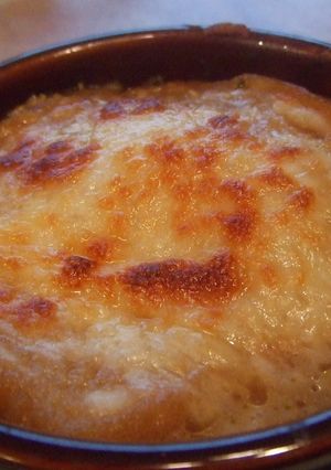 アメリカ♪かんたんオニオングラタンスープ-レシピのメイン写真