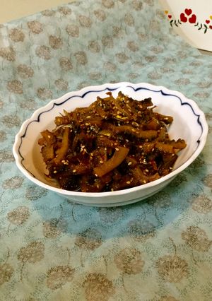 黒酢で作るゴーヤ佃煮-レシピのメイン写真