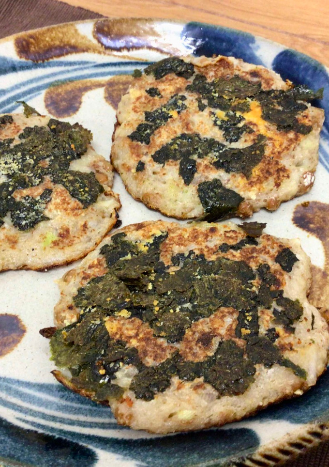 長いもと納豆のお焼き-レシピのメイン写真