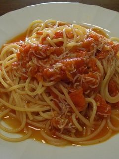 ☆トマト&シラスのパスタ☆-レシピのメイン写真