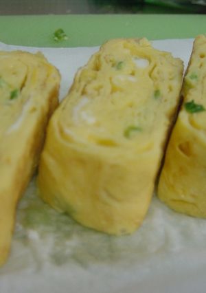 にら入り☆卵焼き♪-レシピのメイン写真