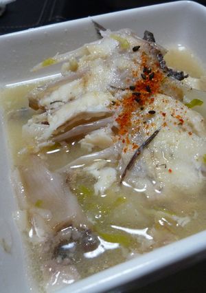 だし汁ばっちり☆鯛のあら汁-レシピのメイン写真