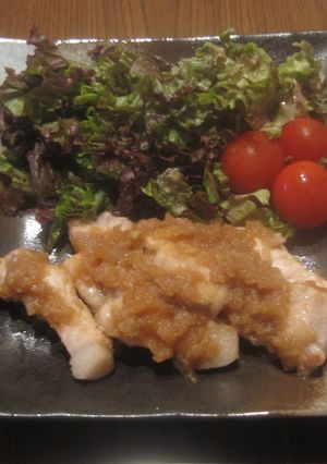 オニオンソースポークソテー-レシピのメイン写真