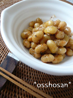 大豆の醤油炒め-レシピのメイン写真