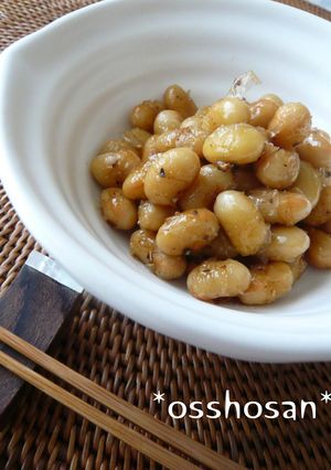 大豆の醤油炒め-レシピのメイン写真