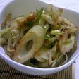 お弁当に♫♬ ちくわとネギのおかか炒め