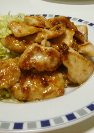 とりむね肉のにんにく味噌焼き-レシピのメイン写真