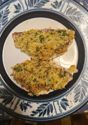 鯛のハーブパン粉焼き（プロヴァンス風）-レシピのメイン写真