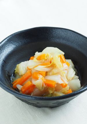 白菜香味酢和え【入院食⑩-2夕/冷副菜】-レシピのメイン写真