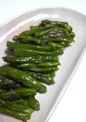 ししとうのごま油炒め-レシピのメイン写真