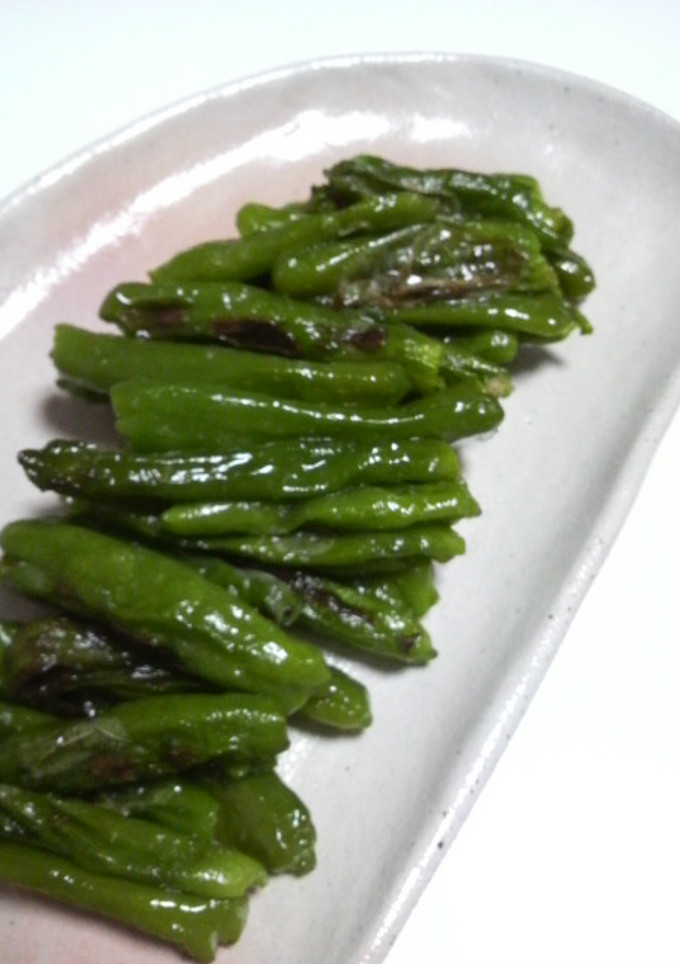 ししとうのごま油炒め-レシピのメイン写真