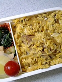 【お弁当】さんまの蒲玉丼-レシピのメイン写真