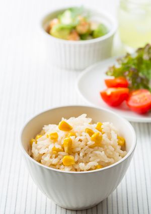 とうもろこしのバター醤油ご飯-レシピのメイン写真