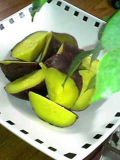 茹でただけで 甘〜いさつまいも-レシピのメイン写真