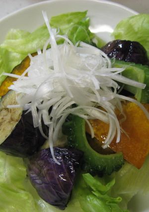 揚げ野菜のサラダ-レシピのメイン写真
