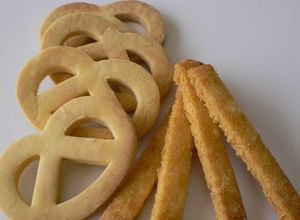 コーングリッツでざっくり塩味クッキー-レシピのメイン写真