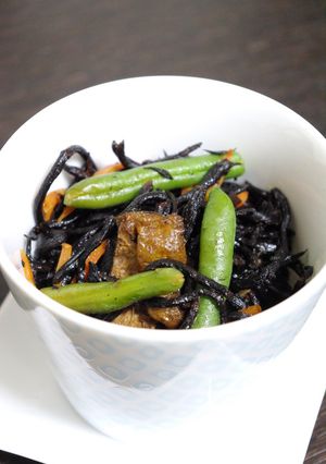 にんにく風味のひじきの煮物-レシピのメイン写真