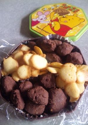 サク＆ホロッ★二色の異食感クッキー-レシピのメイン写真