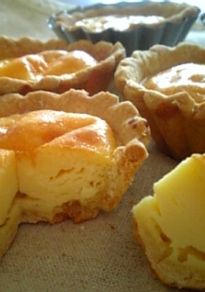 チーズケーキタルト(酵母タルト生地)-レシピのメイン写真