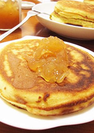 アップルホットケーキ-レシピのメイン写真