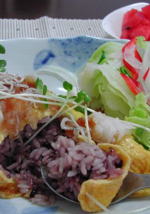 雑穀ごはんでオムライス-レシピのメイン写真
