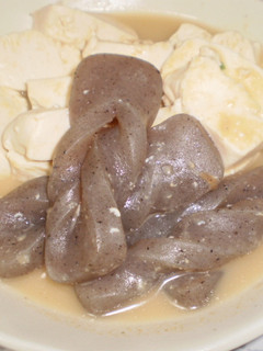 簡単こんにゃくと豆腐の味噌煮(^^)-レシピのメイン写真