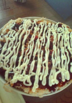 材料3つで見た目はお好み焼きなご飯-レシピのメイン写真