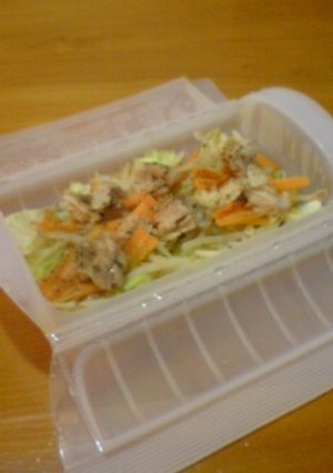 ルクエ✿チキンと野菜蒸し-レシピのメイン写真