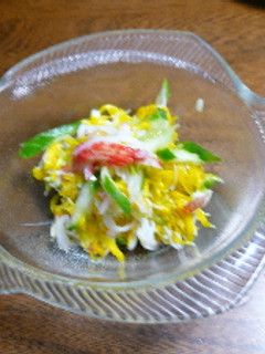 カニフレークで和え物-レシピのメイン写真