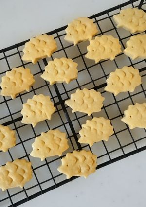 卵不使用☆表面綺麗な☆バタークッキー🍪-レシピのメイン写真