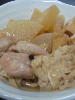 大根と厚揚げの煮物-レシピのメイン写真
