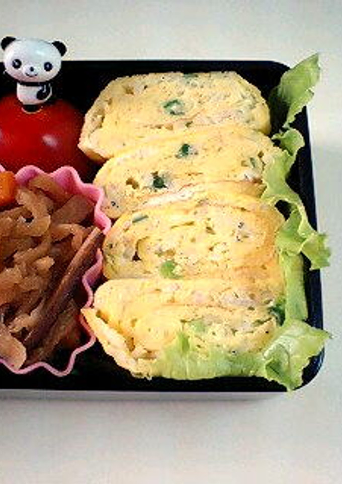 お弁当にもう1品★しらすとネギの玉子焼き-レシピのメイン写真