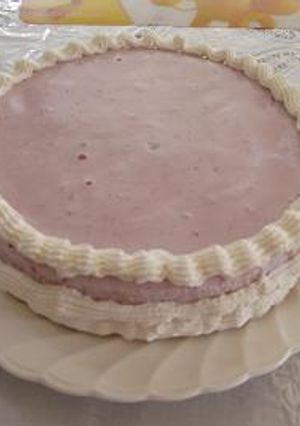 夏にぴったり、グレープムースケーキ♪-レシピのメイン写真