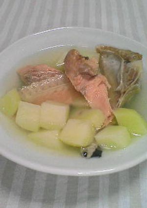 鮭アラの潮煮-レシピのメイン写真