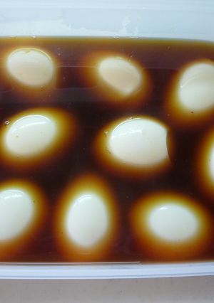 簡単おいしい　味付け玉子（ジンタレ風味）-レシピのメイン写真