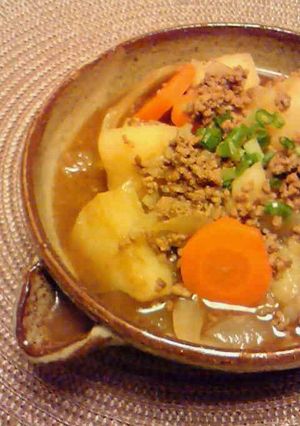そぼろで肉じゃが☆-レシピのメイン写真