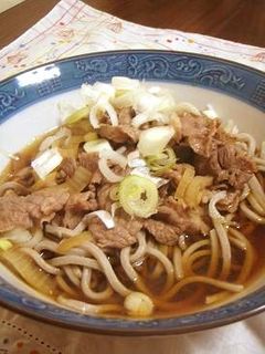 我が家のコク旨!牛そば☆-レシピのメイン写真
