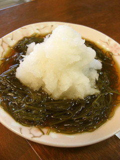 がごめ昆布と大根おろし-レシピのメイン写真