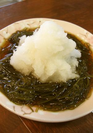 がごめ昆布と大根おろし-レシピのメイン写真
