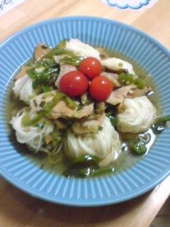 塩豚そうめんつゆ-レシピのメイン写真