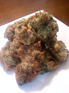 納豆とパセリのフリッター-レシピのメイン写真