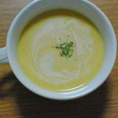簡単!！冷製パンプキンスープ-レシピのメイン写真