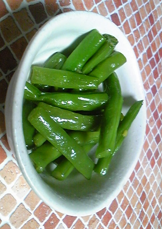 いんげんだけ！簡単煮-レシピのメイン写真