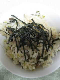 しらすと小松菜の炊き込みご飯-レシピのメイン写真