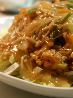 鶏の唐揚げ野菜あんかけ-レシピのメイン写真
